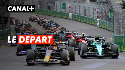 Le départ du Grand Prix de Monaco - F1