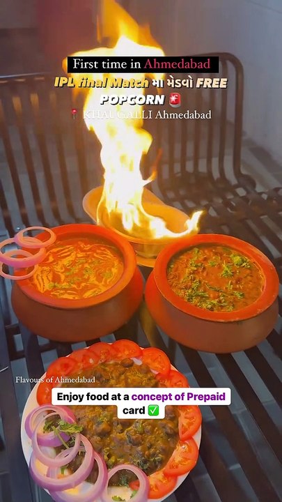 First time in gujrat food Street that means gali concept in Ahmedabad