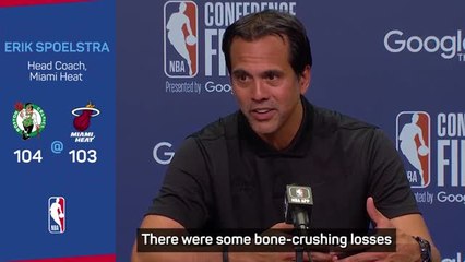 Miami Heat are used to 'bone-crushing' losses - Spoelstra