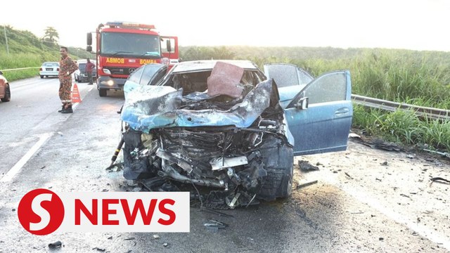 Three killed in two-vehicle crash in Segamat