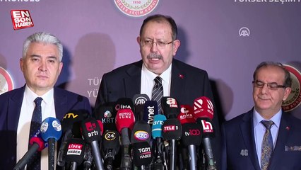 YSK Başkanı: Olumsuz bir durum yok