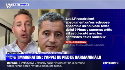 Immigration: "Pour les Français, le sujet prioritaire est le pouvoir d'achat", affirme Ian Brossat