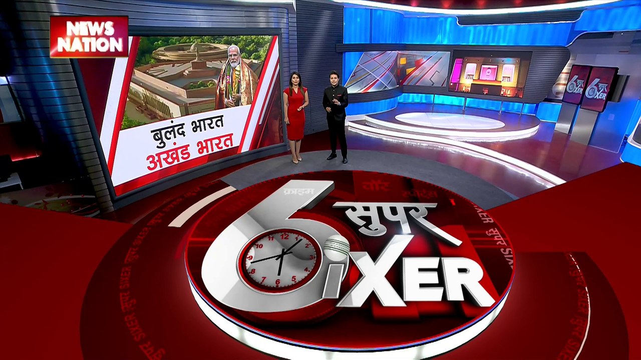 SUPER SIXER : नई संसद मे प्रवेश से पहले पीएम मोदी का साष्टांग दंडवत