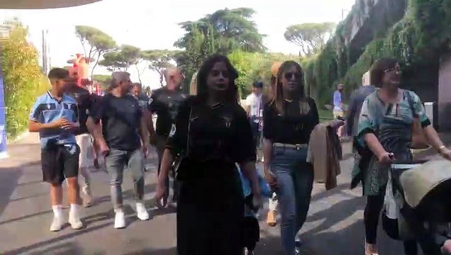 Lazio - Cremonese, Jessica Immobile all'Olimpico