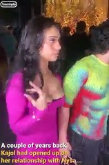 Kajol ki beti Nysa Devgn aayi party karne apne best friend Orry ke saath Scenes outsi...