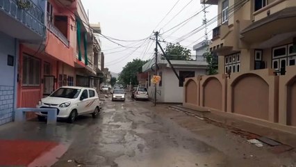 तड़के से ही बारिश ने दी गर्मी से राहत