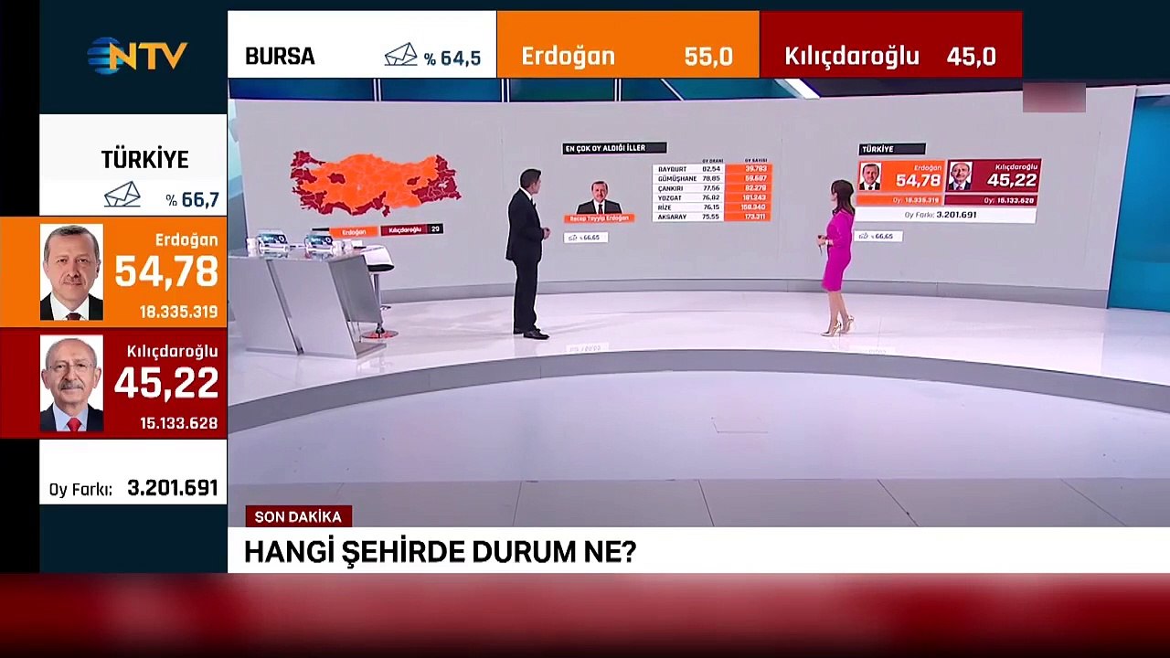 Erdoğan ve Kılıçdaroğlu arasında kıran kırana yarış var! İşte İstanbul'da son durum
