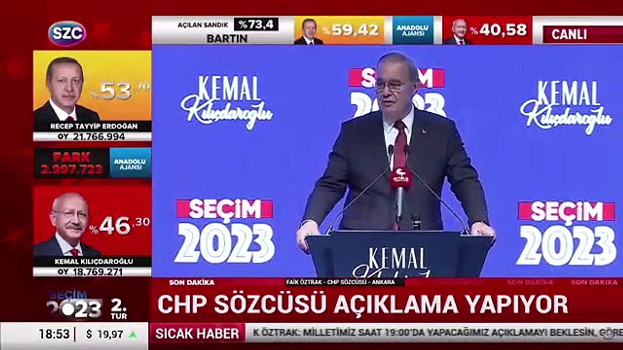 Faik Öztrak: Nefes nefese bir yarış var