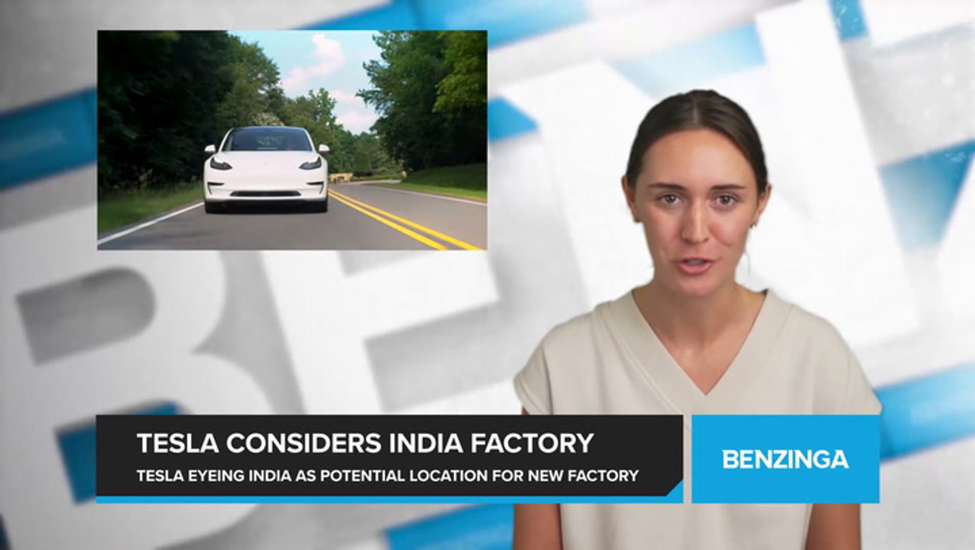 ⁣Tesla Considers India Factory