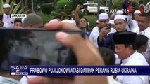 Prabowo Puji Kinerja Jokowi Atasi Dampak Perang Rusia-Ukraina