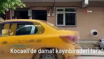 Kocaeli'de damat kayınbiraderi tarafından silahla vuruldu