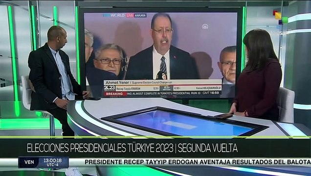 El presidente turco Recep Tayyip Erdogan se acerca a la reelección con más del 53% de los votos