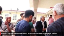 Şanlıurfa'da taşlı sopalı seçim kavgasında 5 kişi yaralandı! Aralarında HDP Milletvekili Ferit Şenyaşar da var