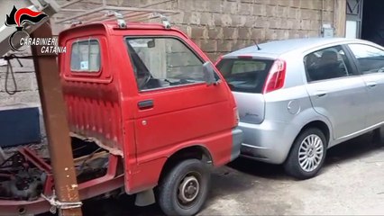 A Biancavilla un'officina meccanica abusiva: il titolare percepiva il reddito di cittadinanza