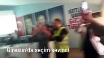 Giresun'da seçim sevinci