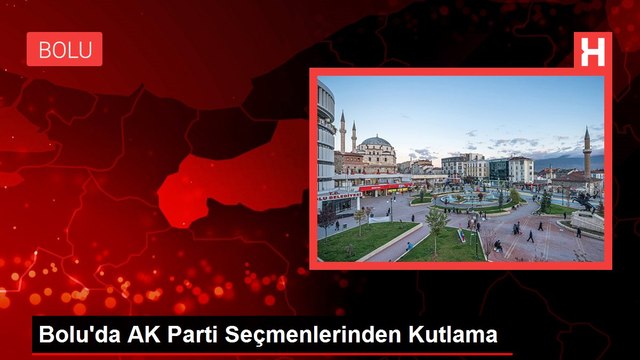 Bolu'da AK Parti Seçmenlerinden Kutlama