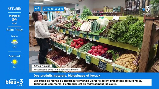 À Tournon-sur-Rhône, «La Halle Tournonaise Bio », des produits naturels, diététiques et biologiques