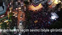 AK Parti'lilerden halaylı seçim sevinci böyle görüntülendi