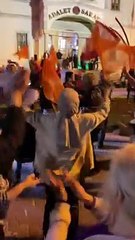 Sinop'ta Erdoğan'ın zaferini kutladı