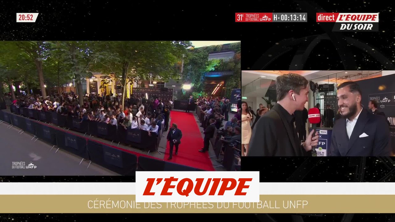 Cherki : « Je voulais faire mieux » - Foot - Trophées UNFP