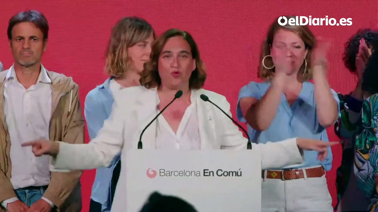 Colau invita a PSC y ERC a buscar un acuerdo para que gobiernen las “fuerzas progresistas” en Barcelona