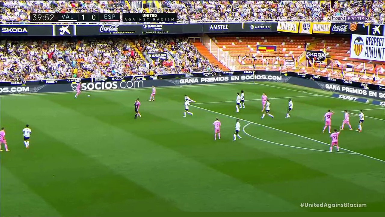 La Liga : Valence arrache presque son maintien contre l'Espanyol