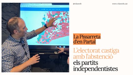 La Pissarreta d’en Partal: L’electorat castiga amb l’abstenció els partits independentistes
