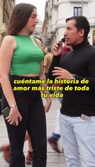 Española cuenta su romance con recolector de basura peruano