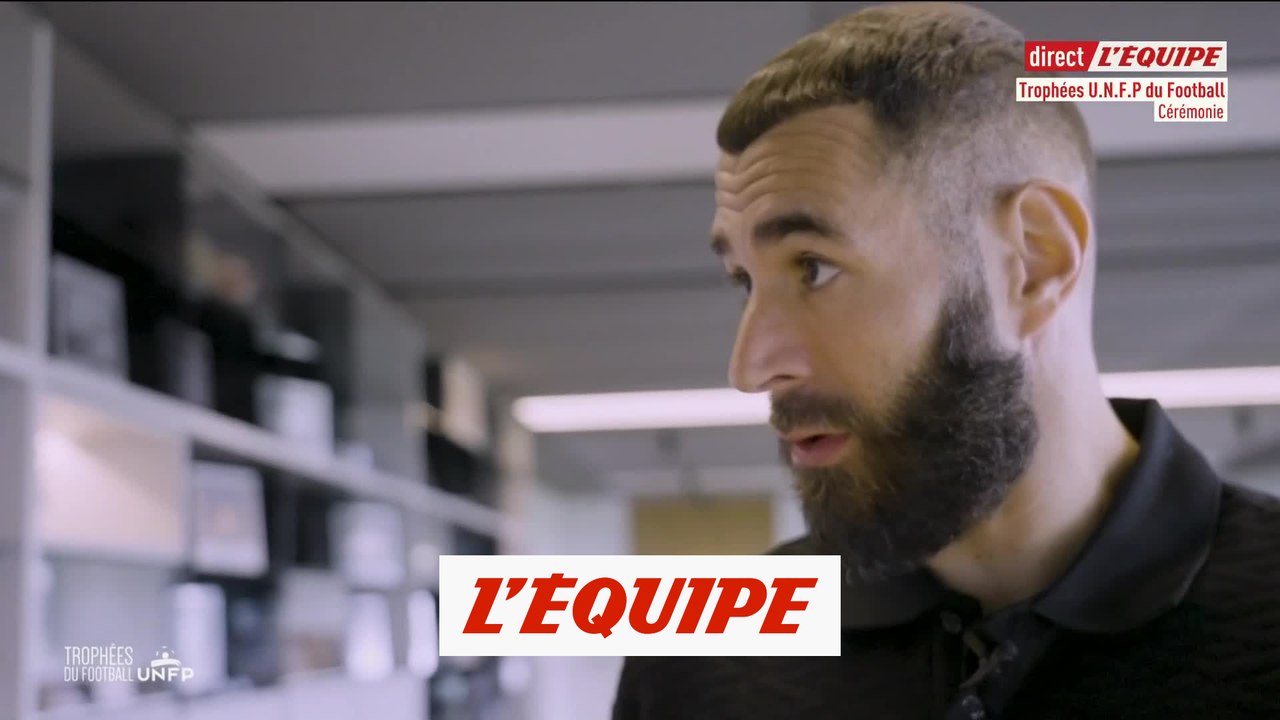 Benzema (Real Madrid) élu meilleur Français à l'étranger - Foot - Trophées UNFP