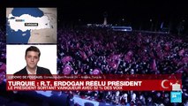 Présidentielle en Turquie : Recep Tayyip Erdogan réélu président avec 52 % des voix