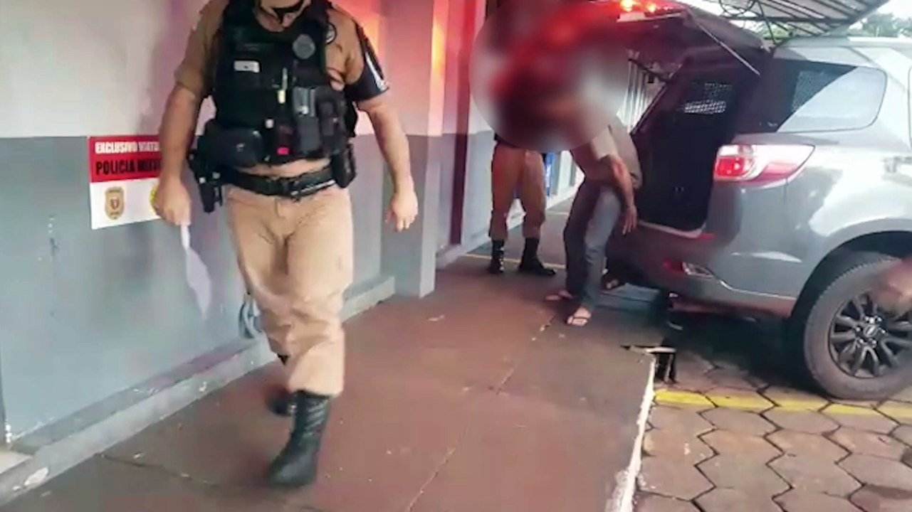 Homem é detido pela Rotam com espingarda calibre 36