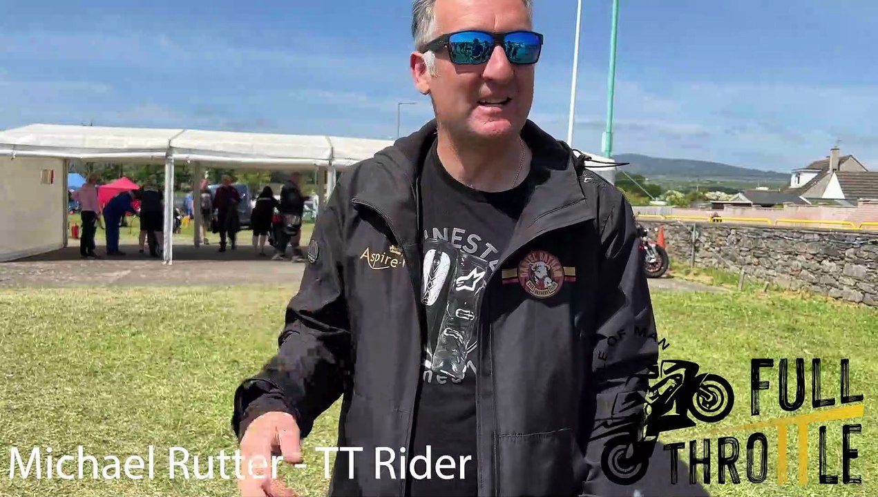 Michael Rutter at the Pre-TT Classic Road Race