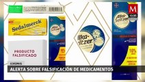 Cofepris alerta sobre falsificación de Alka Seltzer, Sedalmerck y otros medicamentos
