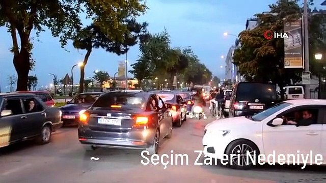 Seçim Zaferi Nedeniyle Karadeniz Sahil Yolu Kapandı