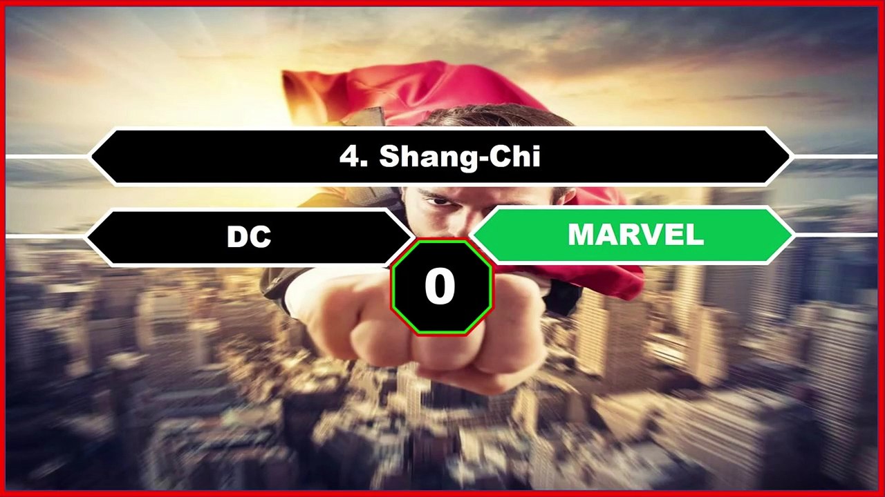 Marvel or DC Quiz