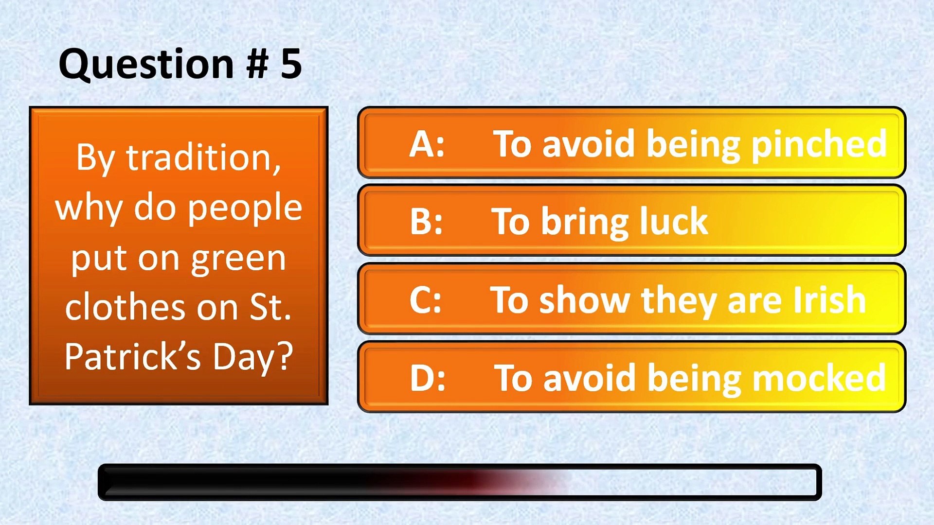 St. Patrick's Day Trivia Questions