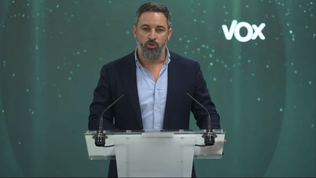 Elecciones 28-M | Abascal avisa al PP de que no espere regalos de Vox ni aceptará chantajes
