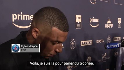 Trophées UNFP - Mbappé : "Je vais honorer mon contrat"