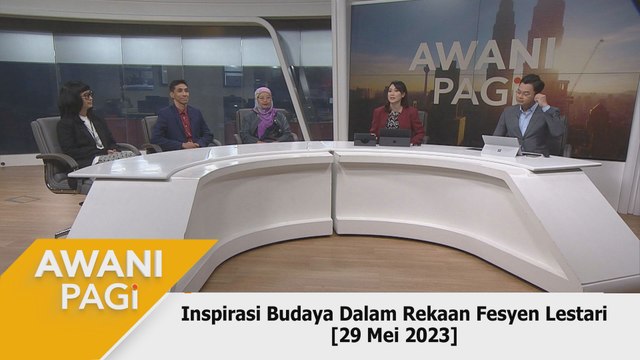 AWANI Pagi: Inspirasi budaya dalam rekaan fesyen lestari