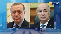 رئاسة: رئيس الجمهورية يهنئ أردوغان على إعادة إنتخابه رئيسا لتركيا