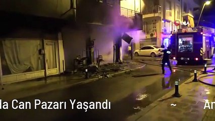 Antalya'da 5 Katlı Binada Çıkan Yangında Can Pazarı Yaşandı
