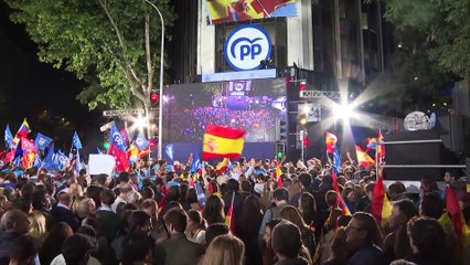 Download Video: El PP arrasa en las elecciones autonómicas y arrebata territorios clave al PSOE