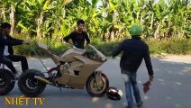Biker ducati is a must for grabbing  Ducati makes motorbike taxi