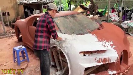 Bugatti complete plaster mold Complete plaster mold for homemade bugatti chiron Ferrari