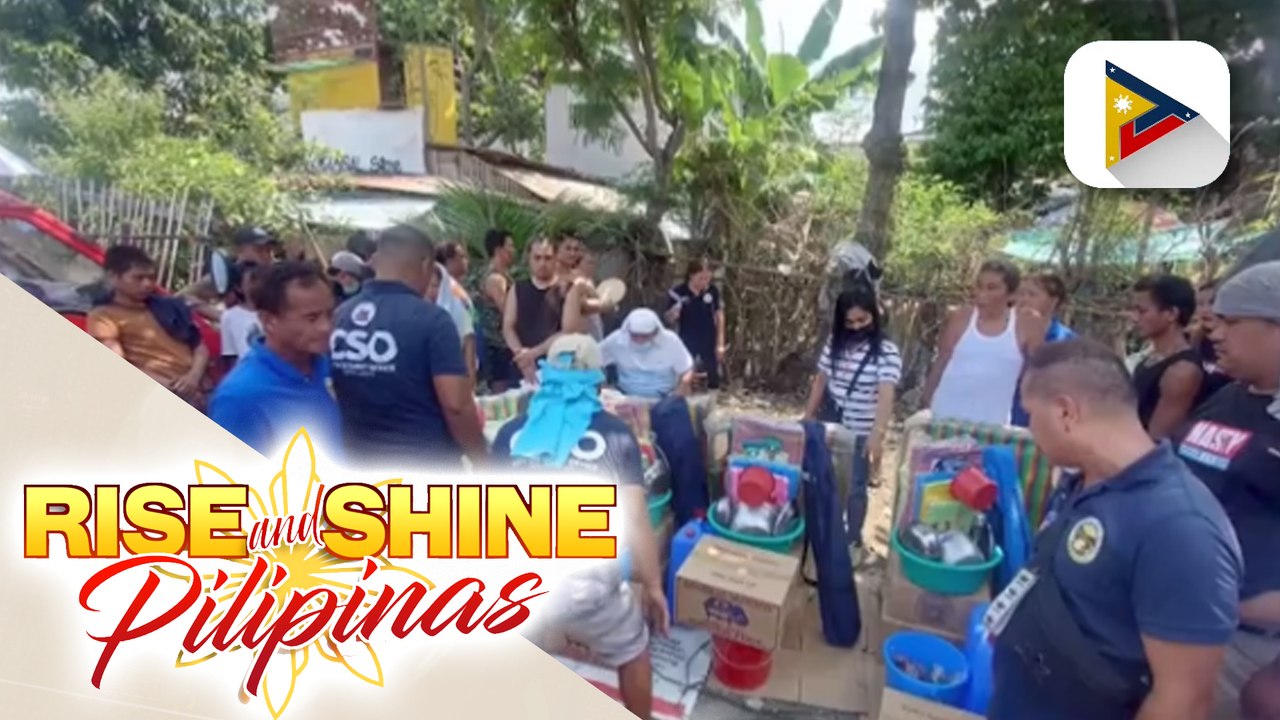 GOV'T AT WORK | Muntinlupa LGU, agad nagpaabot ng tulong sa mga biktima ng sunog sa Brgy. Putatan...