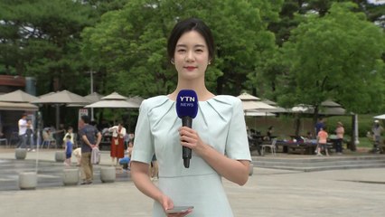 [날씨] 중북부 낮 더위, 서울 29℃...남부 강한 비 / YTN