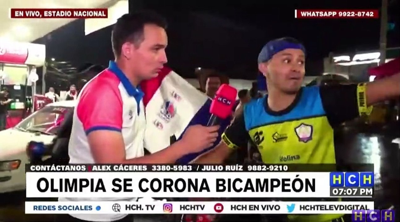 ¡Fiesta de leones! Olimpia se corona campeón y sus aficionados invaden calles hondureñas