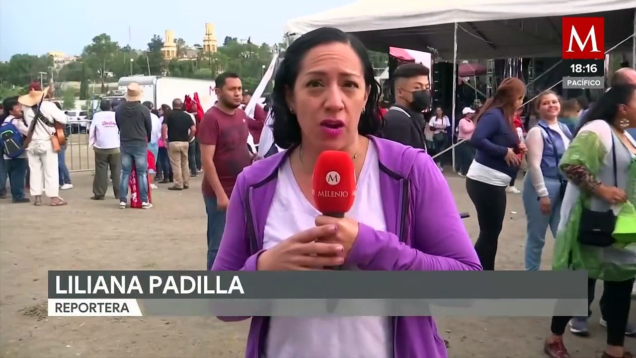 Delfina Gómez cierra campaña en Estado de México; 'corcholatas' la acompañan