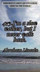 473-476.Thoughts to Treasure: Few Second Quotes That Leave a Lasting Impression!#ENJOY!