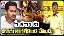 Chandrababu Naidu Fires On CM Jagan On Liquor Price Hikes _ V6 News